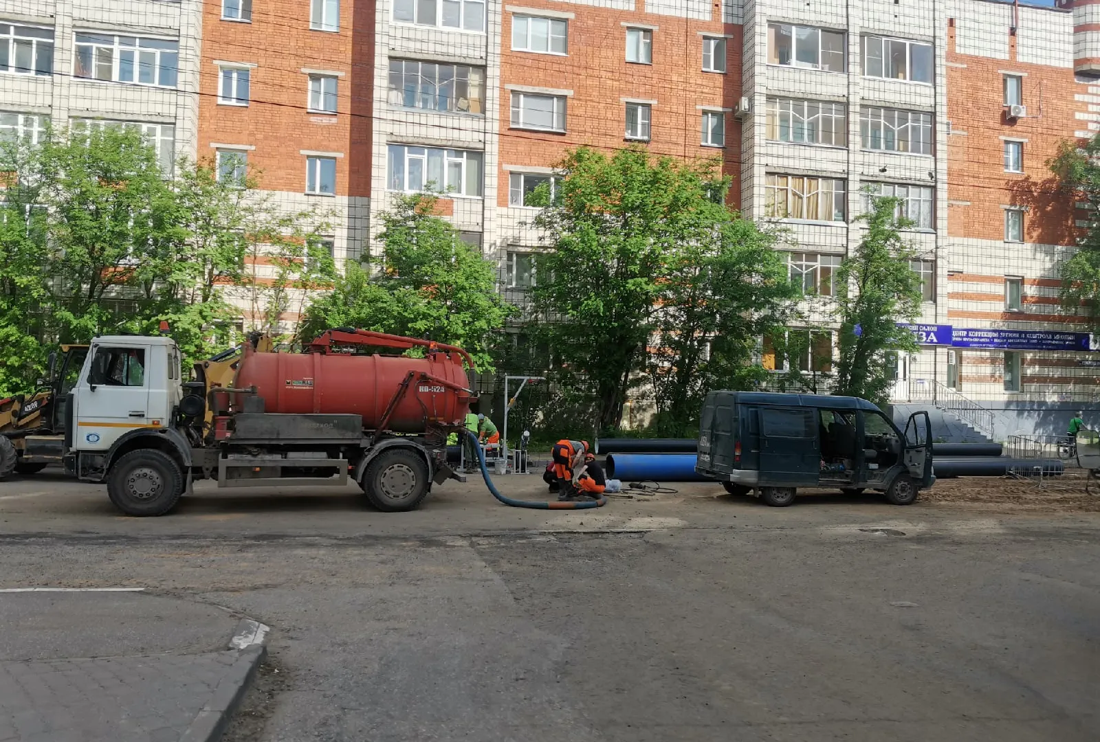 В Вологде началось масштабное отключение воды из-за ремонтных работ