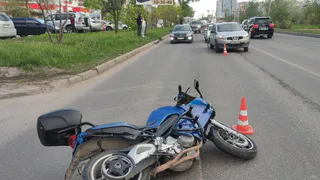 Мотоциклист получил травмы в ДТП с внедорожником в Вологде