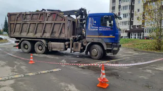 В Вологде мусоровоз сбил ребенка