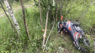 12-летний мотоциклист получил травмы в ДТП на Вологодчине