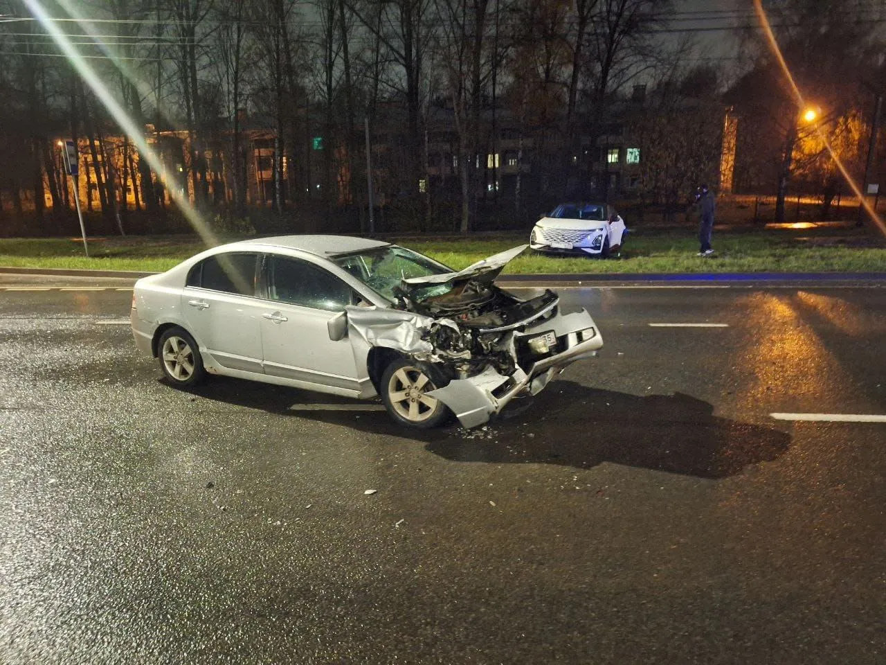 Три человека пострадали в аварии на Пошехонском шоссе в Вологде