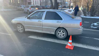 В Вологде пешеход попал на «зебре» под колеса иномарки