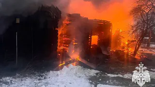 Забытая сигарета привела к масштабному пожару в Вологодской области