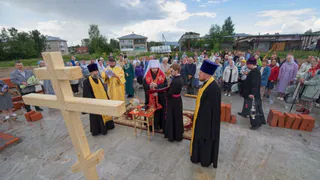 В Вологодской области начали строить новый храм