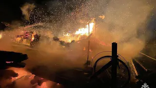 Два частных дома сгорели в Вологодской области