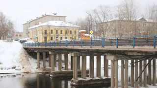 В Вологодской области капремонт 65-летнего моста через реку Вытегру выполнен на 60%