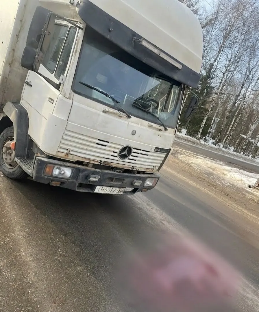 В Вологодской области грузовик сбил женщину на пешеходном переходе