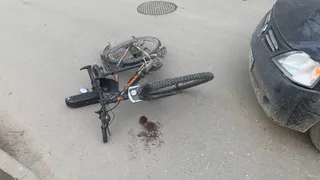 Пожилого велосипедиста сбила иномарка в Вологде