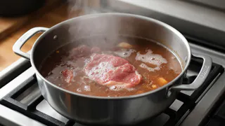 Нужно ли сливать «первую воду» при варке мяса: опытный шеф-повар поставил точку в этом вопросе