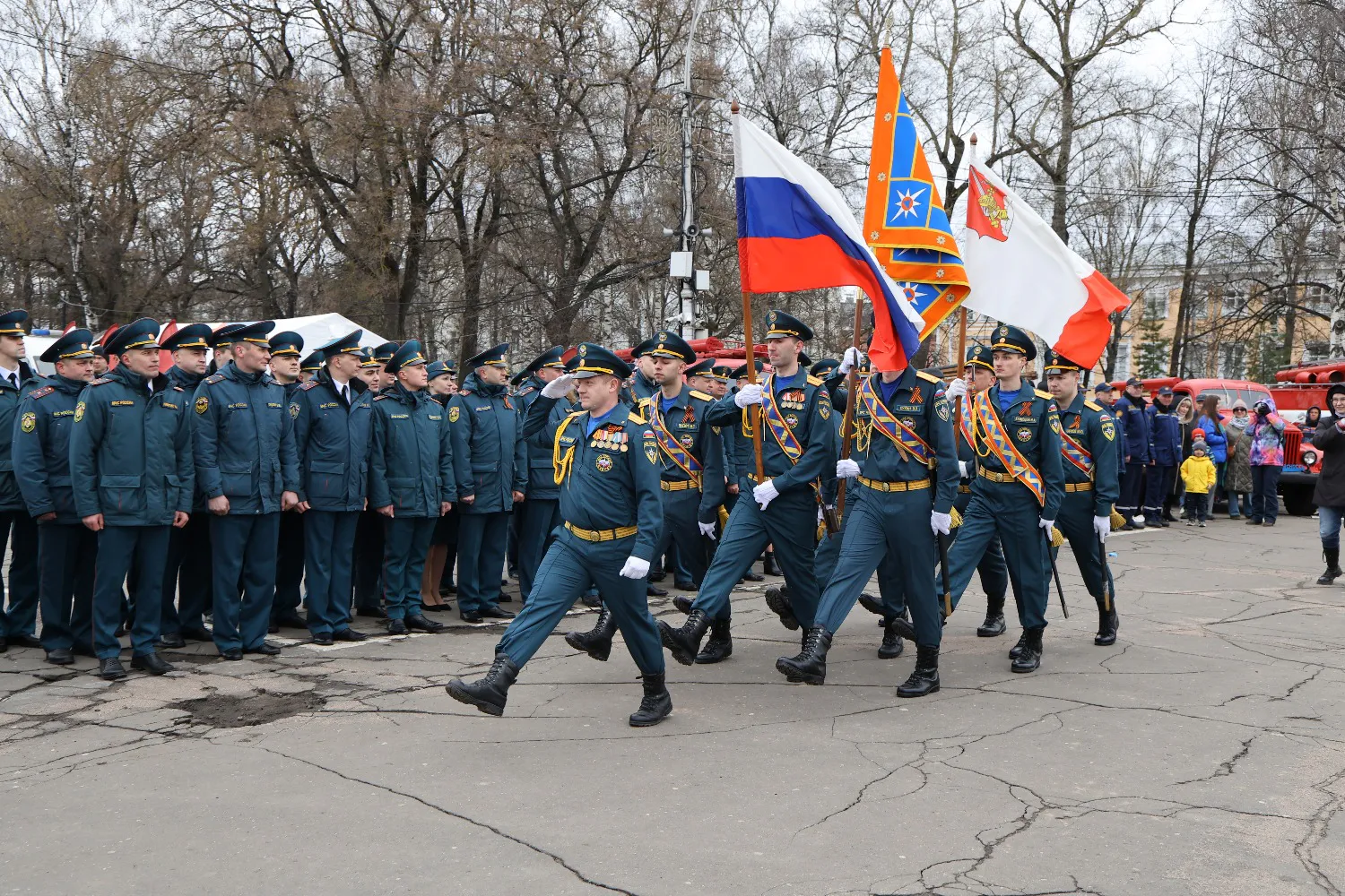 Вологда с размахом отметила День пожарной охраны