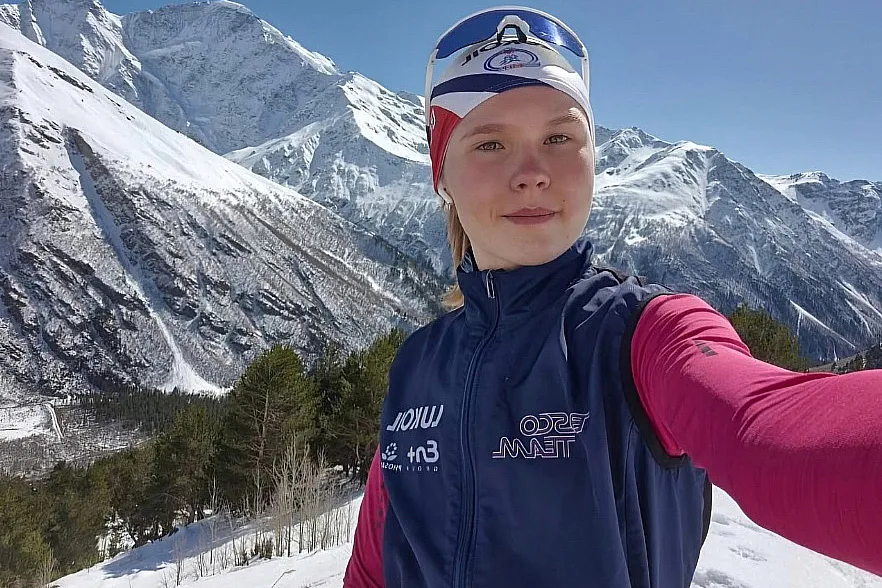 Вологжанка Алина Пеклецова завоевала золото на "Хибинской лыжне"