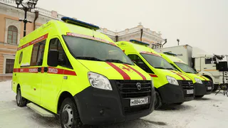 Центр медицины катастроф Вологодской области получил семь современных машин скорой помощи