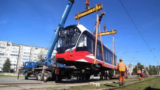 В Вологодской области появились новые трамваи "Львята"