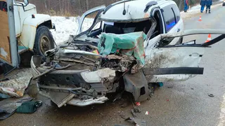 ДТП в Вологодской области: водитель «Лады Гранты» доставлен в Вологду с тяжелыми травмами