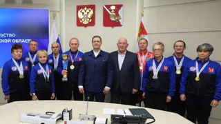 Георгий Филимонов поздравил вологодских пенсионеров – победителей IX Спартакиады