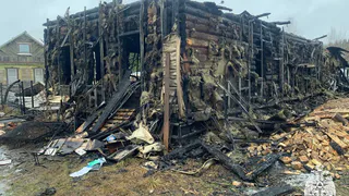 Вологжанка чудом спаслась из горящего дома