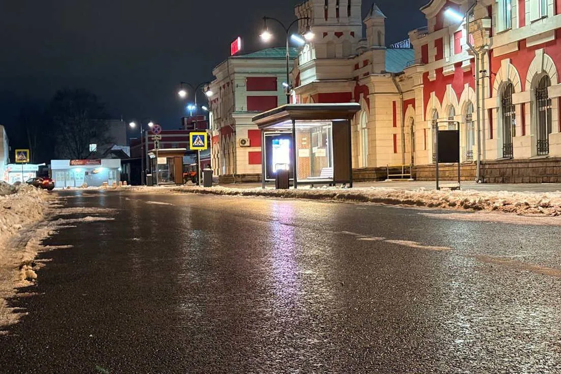 В Вологде восстановлено движение транспорта у железнодорожного вокзала