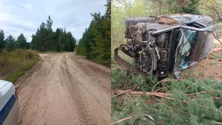 В Вологодской области в ДТП пострадал пьяный водитель "Ленд Крузера"