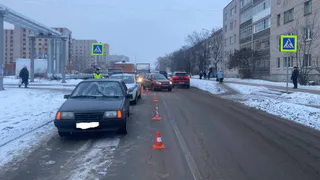 Сбитый пешеход в Вологде: 74-летний мужчина госпитализирован после ДТП