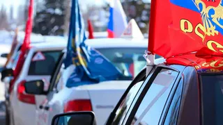 В Череповце прошел автопробег в честь Дня Победы