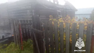 В Вологодской области хозяин бани пострадал, пытаясь укротить пламя