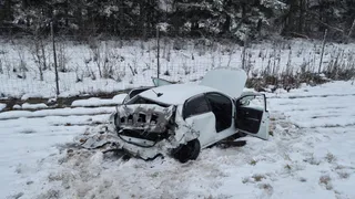 Два человека пострадали в ДТП с грузовиком на трассе "Кола" в Вологодской области