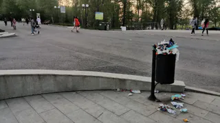 В Вологде на улицах установили новые урны для мусора