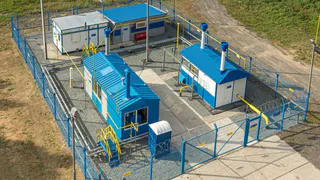 На газораспределительной станции в Вологодской области начались монтажные работы