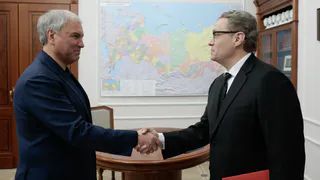 Вячеслав Володин и Георгий Филимонов обсудили опыт Вологодской области по борьбе с "наливайками" и вейпами