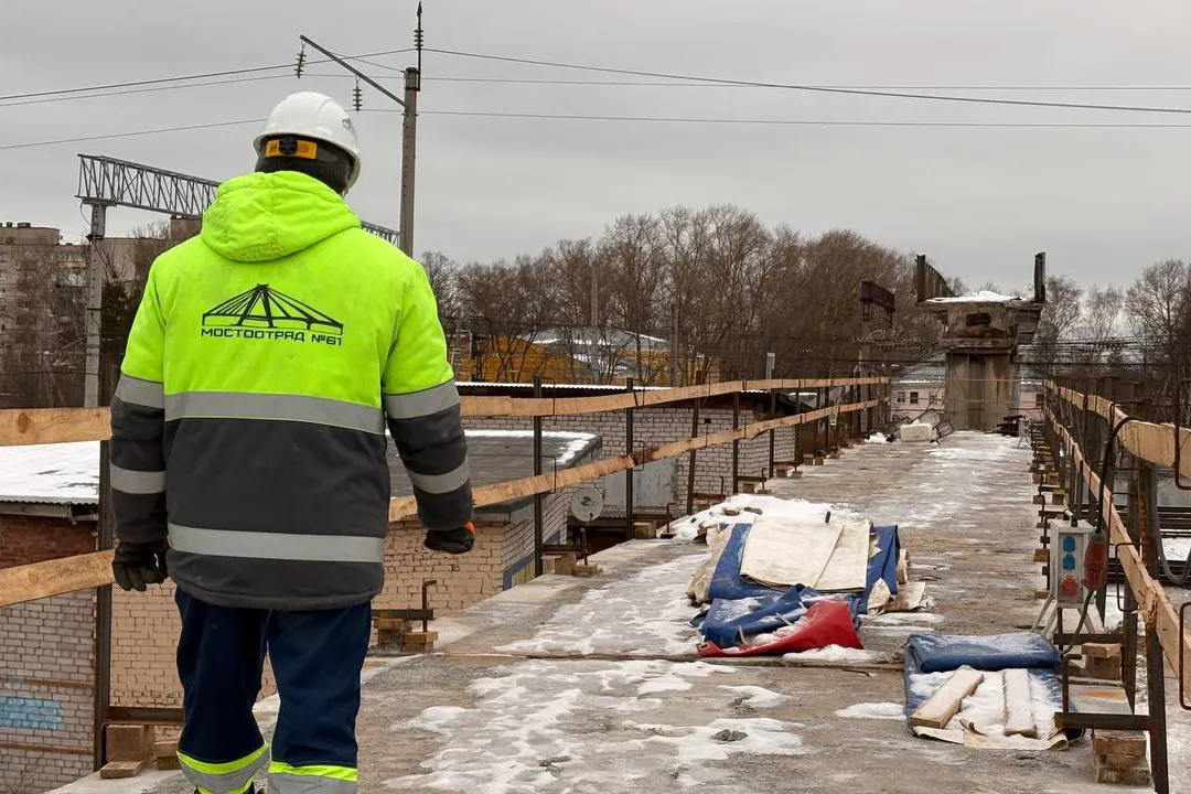 В Вологде завершают первый этап ремонта моста на Текстильщиков