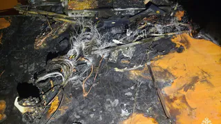 Пожарные ликвидировали огонь в здании департамента Вологды