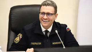 Георгий Филимонов проинспектировал ход строительства новой поликлиники в Вологодской области