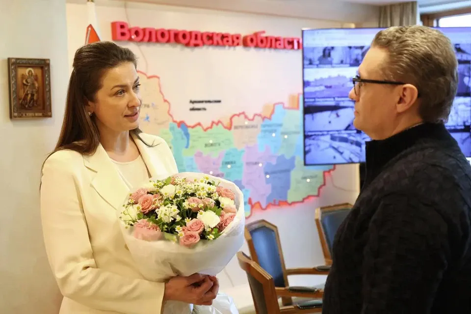 Георгий Филимонов и Мария Ситтель обсудили развитие женского бизнеса в Вологодской области