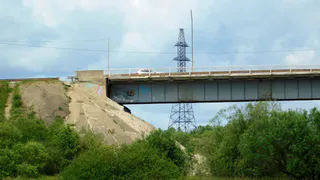В Вологодской области отремонтировали мост через реку Юзу