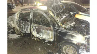 В Вологде ночью сгорели четыре автомобиля