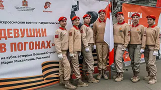 Вологодские юнармейки взяли бронзу на всероссийских состязаниях "Девушки в погонах"