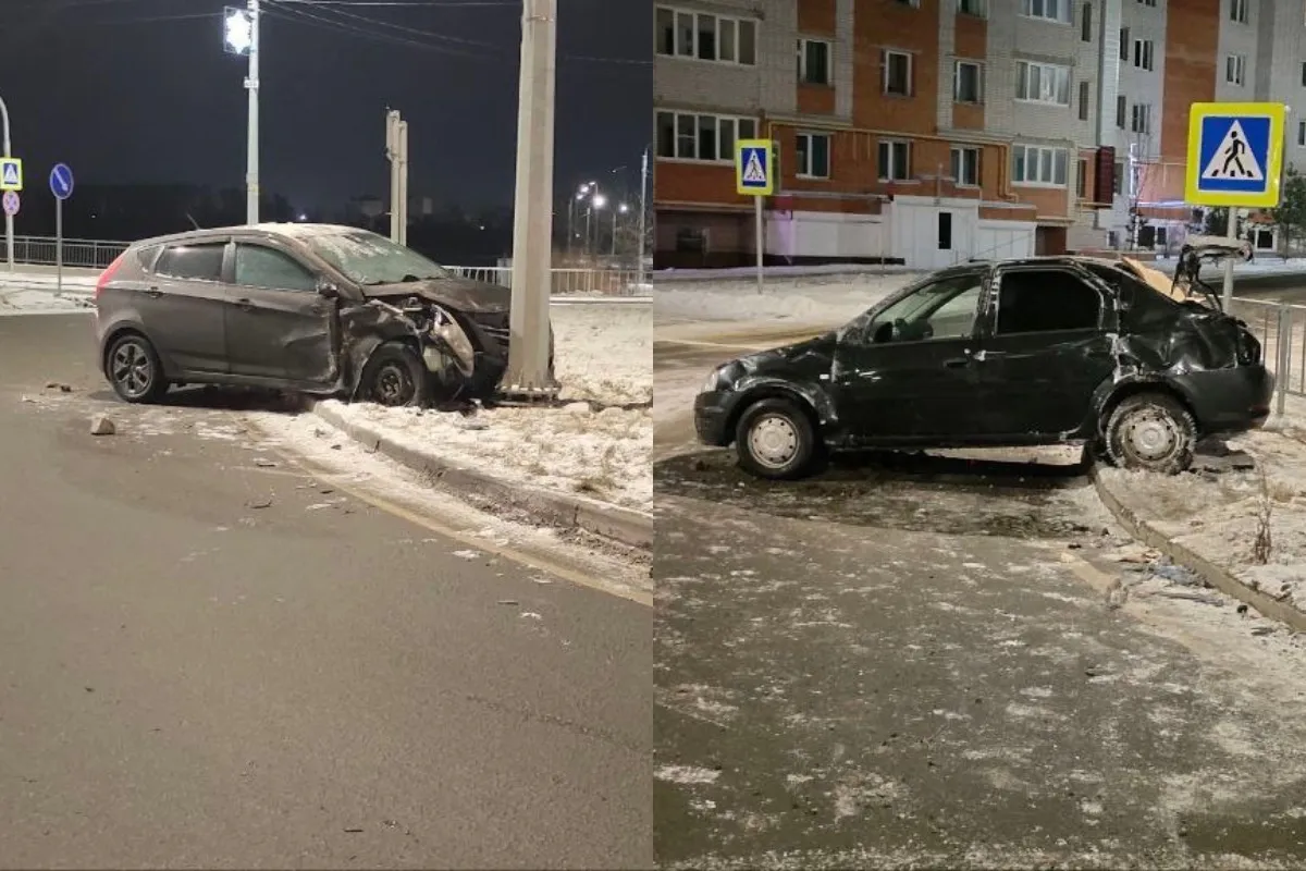 В Вологде виновник ДТП с тремя авто отказался от медосвидетельствования