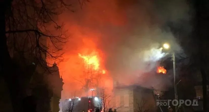 В Вологодской области более 20 человек лишились жилья в результате пожара