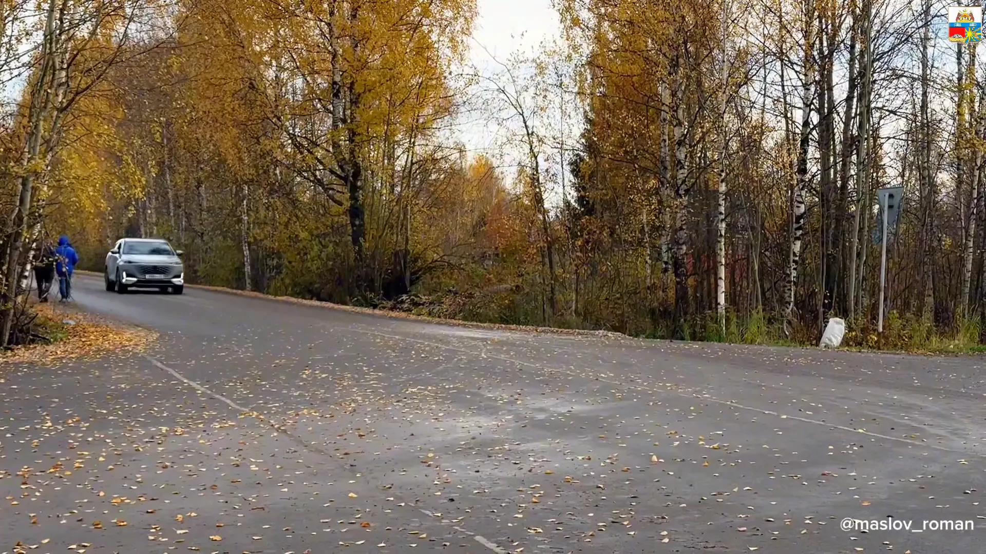 В Вологодской области завершили асфальтирование ключевой дороги к речным причалам