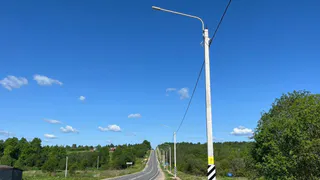 В Вологодском округе появилось новое дорожное освещение
