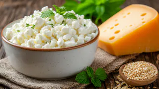 Вкусный домашний творог: для приготовления нужно только молоко и сметана