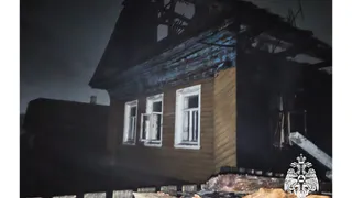 В Вологодской области у двух братьев ночью в Вологодской области сгорела дача