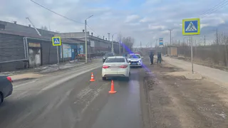 В Вологодской области пешеход попал под колеса иномарки