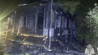В Вологодской области злоумышленники подожгли жилой дом